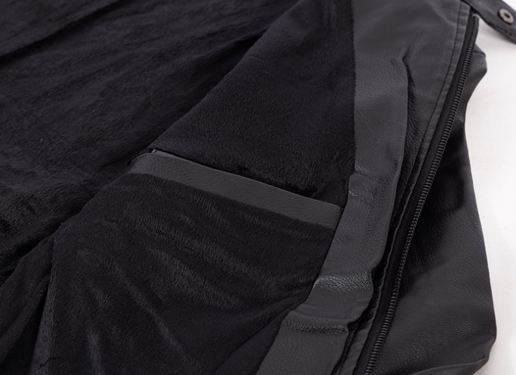 کاپشن چرم مردانه BS