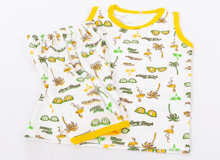 ست رکابی شلوارک بچگانه