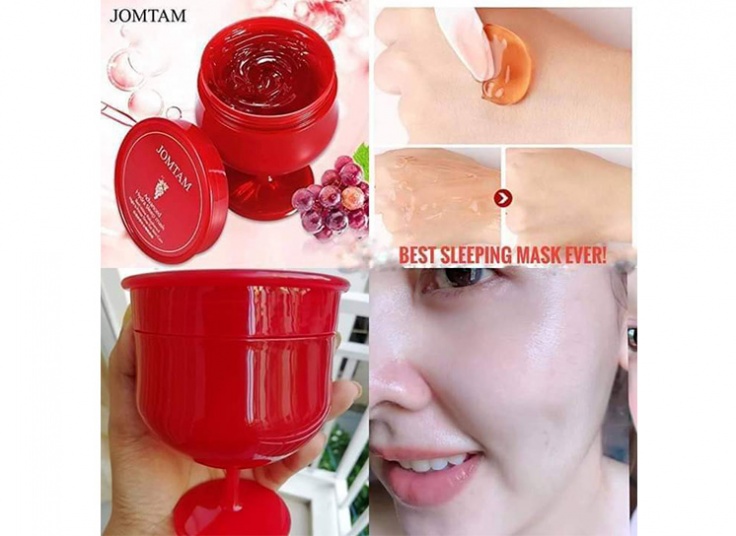ماسک شب عصاره انگور قرمز JOMTAM