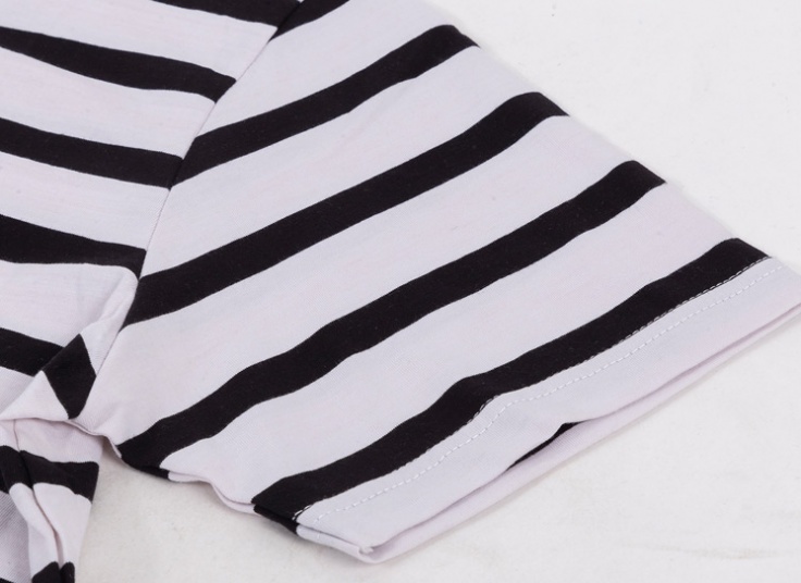 تیشرت مردانه راه راه طرح Zara