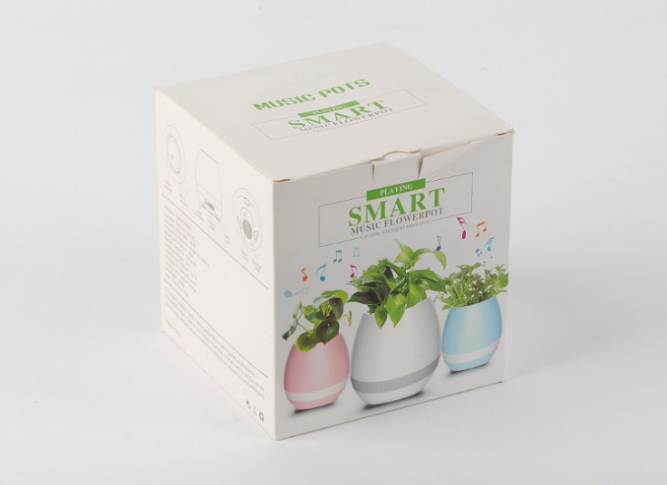 اسپیکر بلوتوثی و گلدان موزیکال Tokqi