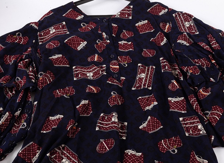 پیراهن ساحلی آستین کلوش