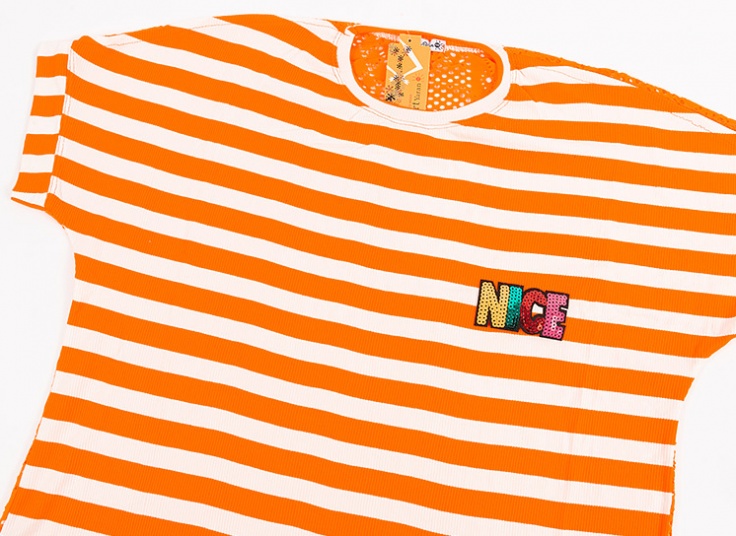 تیشرت راه راه زنانه