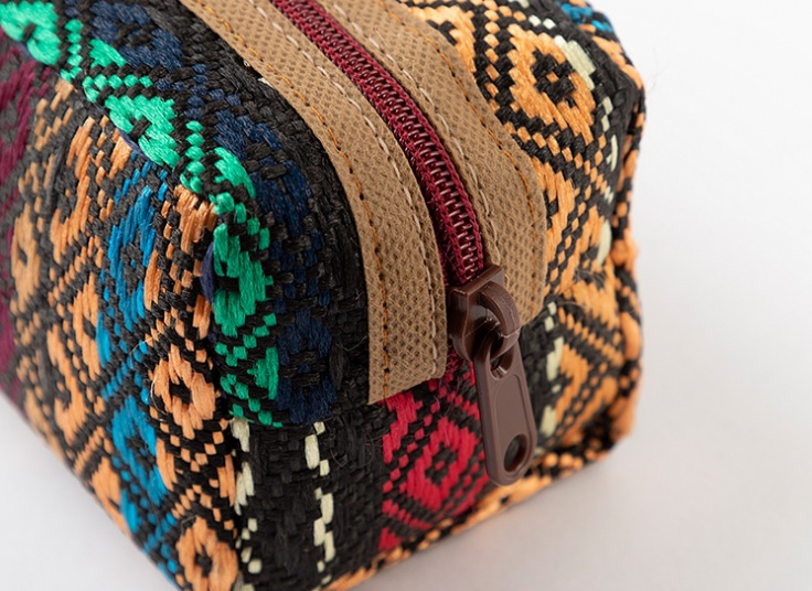 کیف لوازم آرایش طرح گلیم