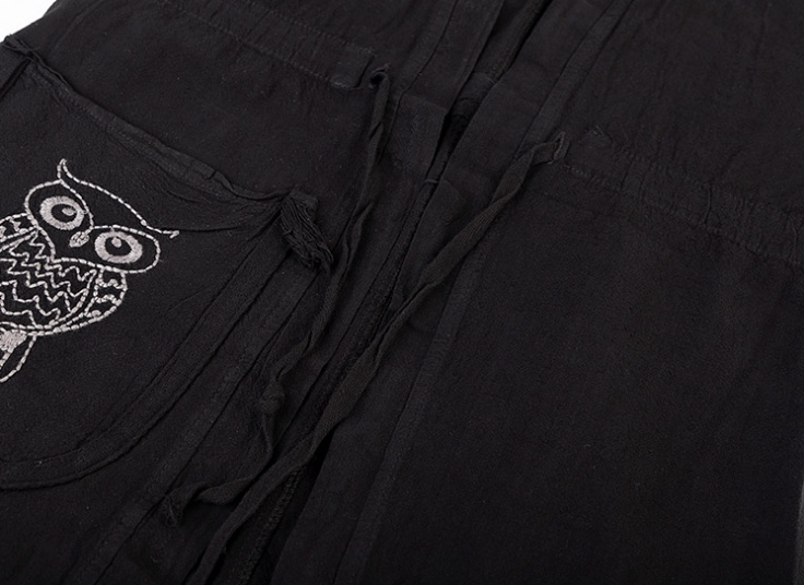 مانتو مشکی زنانه yarn