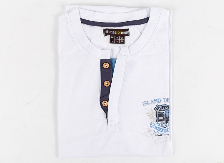 تیشرت آستین کوتاه مردانه atlas