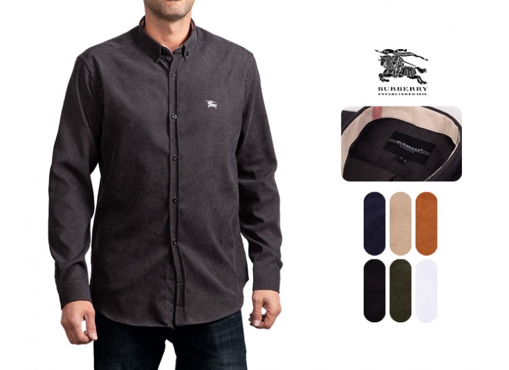 پیراهن مردانه مخمل Burberry
