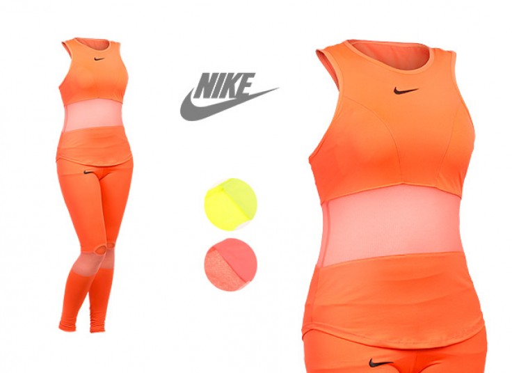 ست تاپ و شلوار توری دار NIKE
