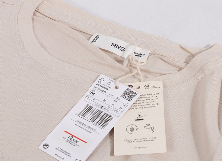 بلوز کراپ زنانه MANGO