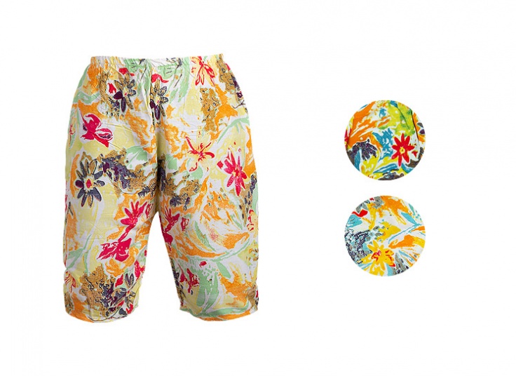 شلوارک نخی سایز بزرگ زنانه ROSY