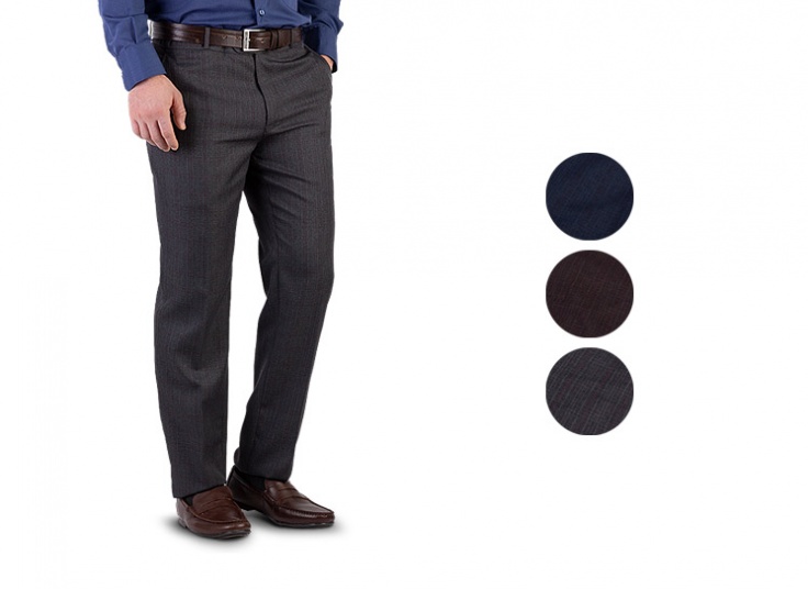 شلوار پارچه ای مردانه Plaid