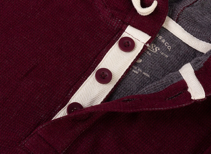 بلوز مردانه کلاه دار Bass