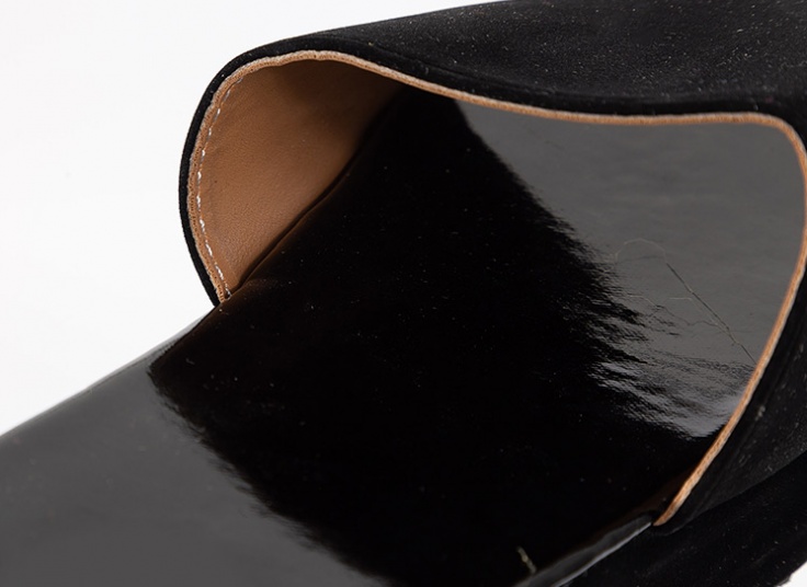 دمپایی لژدار مخمل زنانه