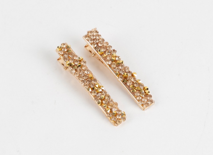 بسته دو عددی گیره مو کریستالی