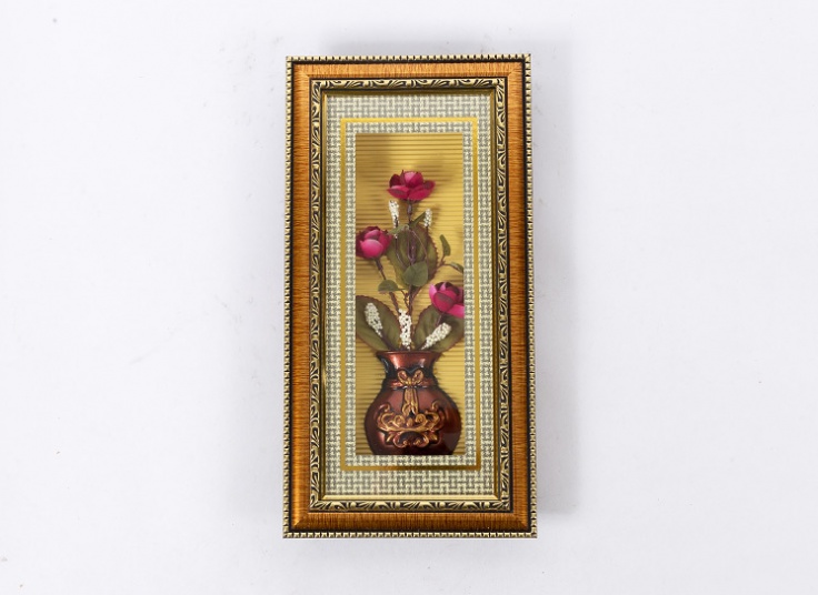 قاب دکوراتیو طرح گل