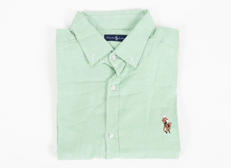 پیراهن آستین بلند مردانه طرح Polo