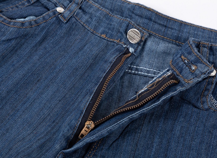 شلوار بگ جین کاغذی زنانه