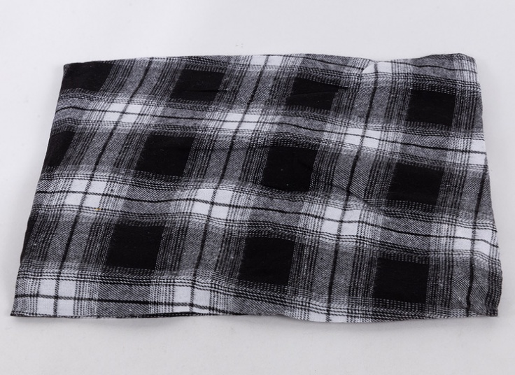 مانتو پشمی چهارخانه