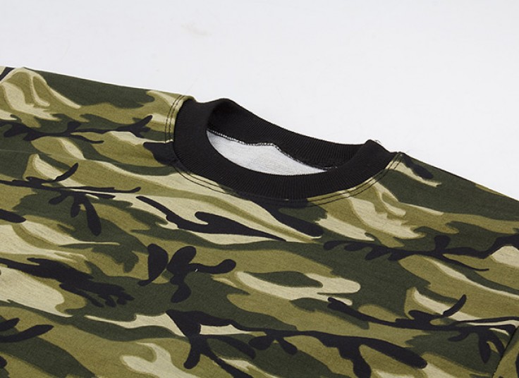 بلوز مردانه آستین بلند طرح ارتشی