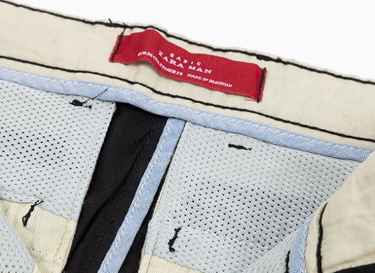 شلوار کتان مردانه Zara Man