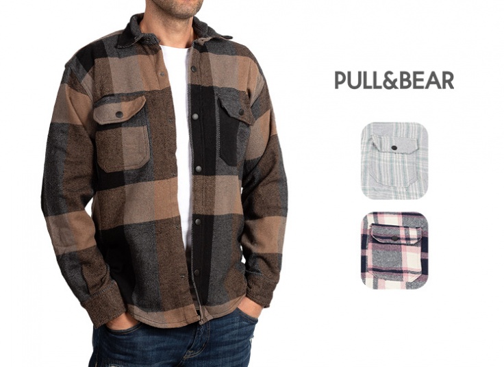 پیراهن پشمی مردانه PULL & Bear