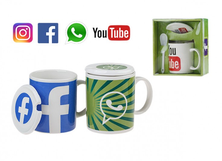 ماگ طرح فضای مجازی