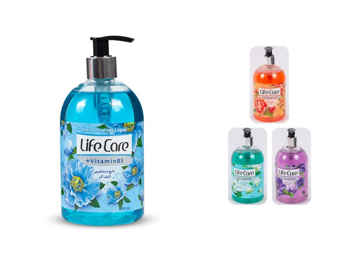 مایع دستشویی شفاف Life Care