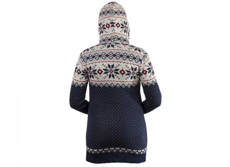 مانتو بافت طرحدار زنانه