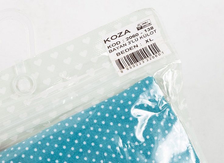 پک سه عددی لباس زیر زنانه KOZA