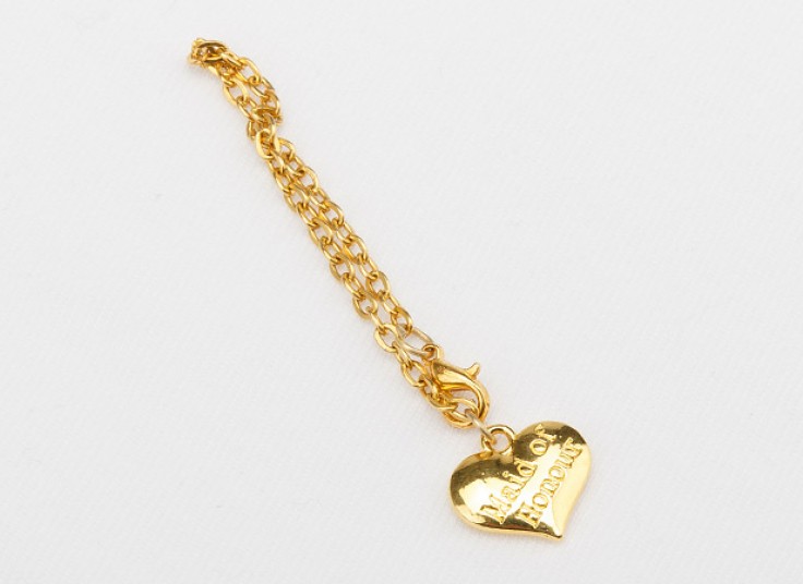 آویز ساعت طلایی