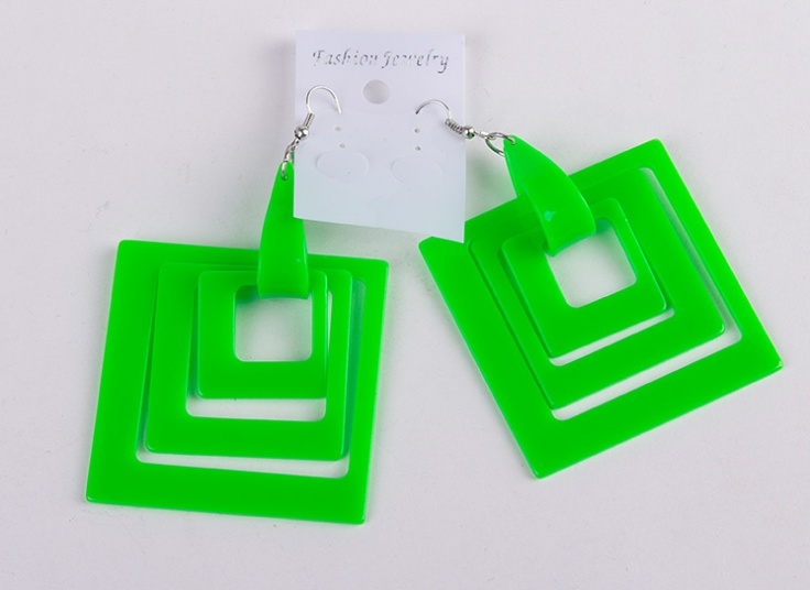 گوشواره رنگی Fashion