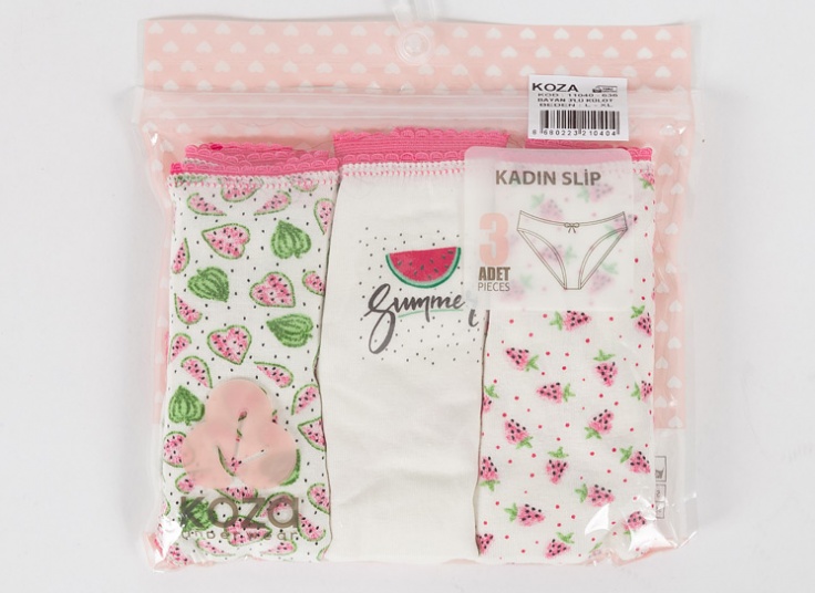 پک سه عددی لباس زیر زنانه KOZA