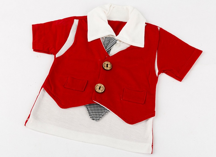 تیشرت و شلوارک کراوات‌دار