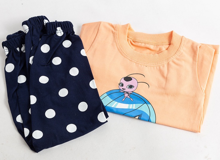 ست تیشرت شلوار دخترانه کارتونی