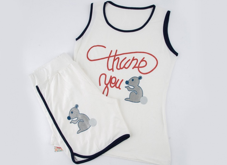 ست تاپ و شلوارک زنانه