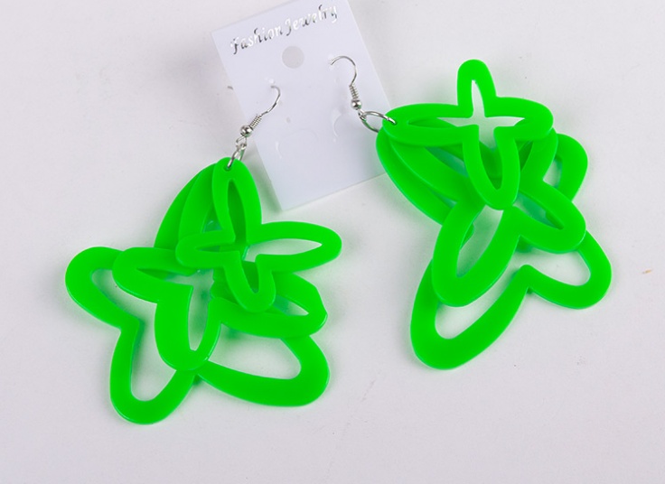 گوشواره رنگی Fashion