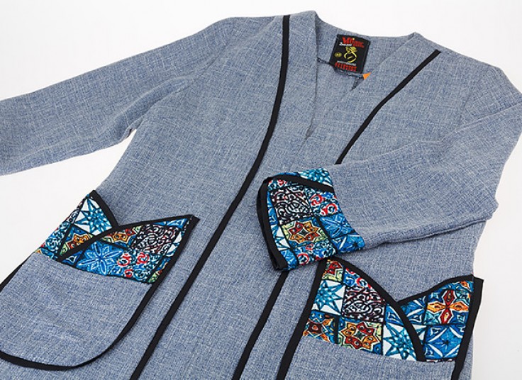 مانتو زنانه طرح جیب سنتی