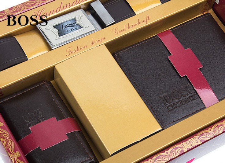 ست کادویی چرمی BOSS