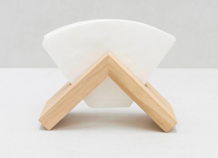 جای دستمال کاغذی چوبی