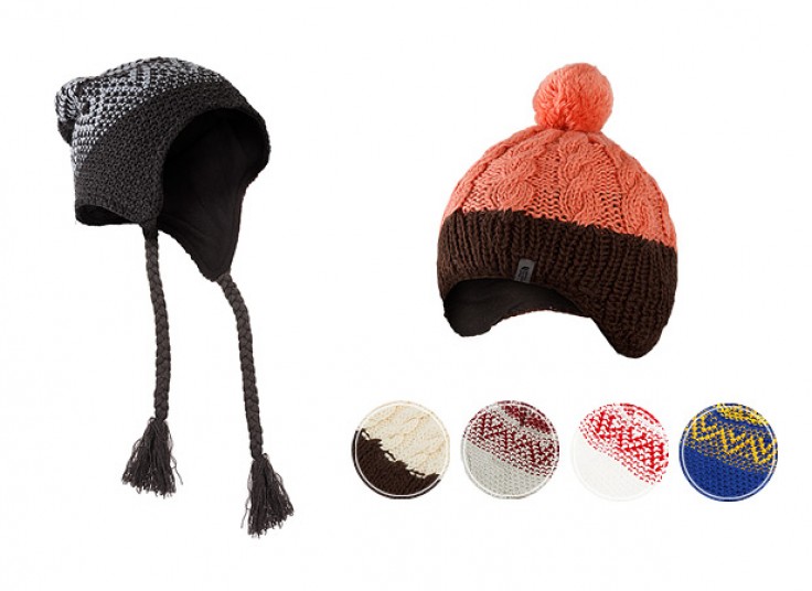 کلاه بافت طرح The North Face