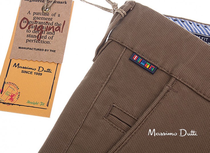 شلوار کتان کبریتی Massimo Dutti