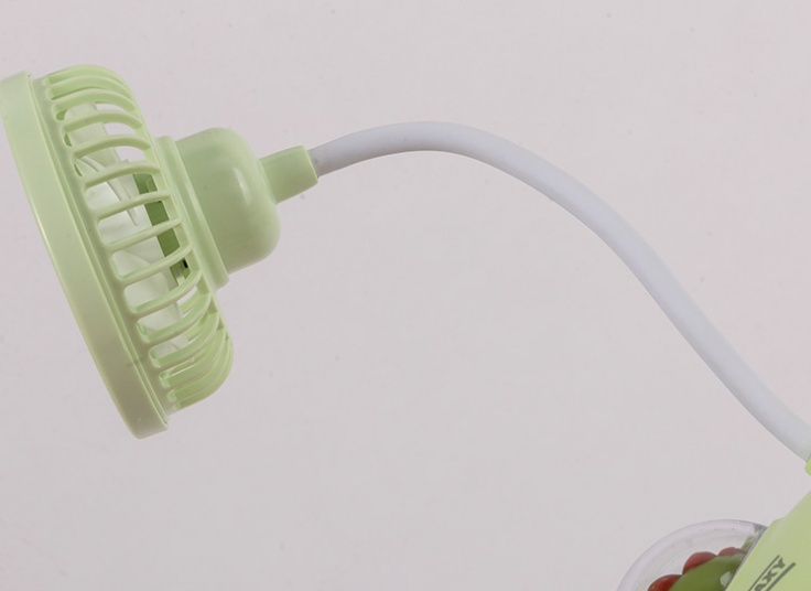 پنکه رومیزی شارژی چراغدار