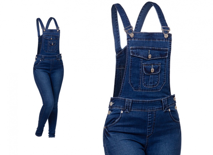 سرهمی جین زنانه طرح Diesel