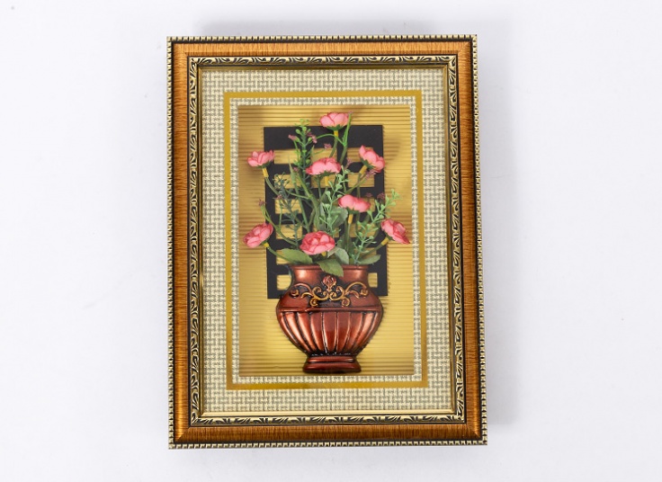 قاب دکوراتیو طرح گل