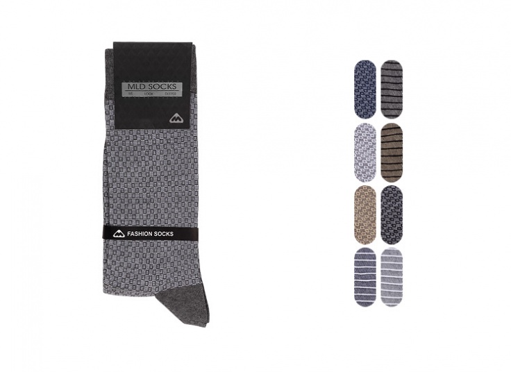 جوراب ساق بلند مردانه MLD