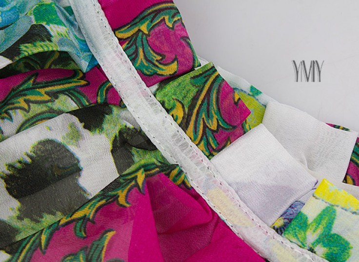 پیراهن زنانه طرح دار YMY