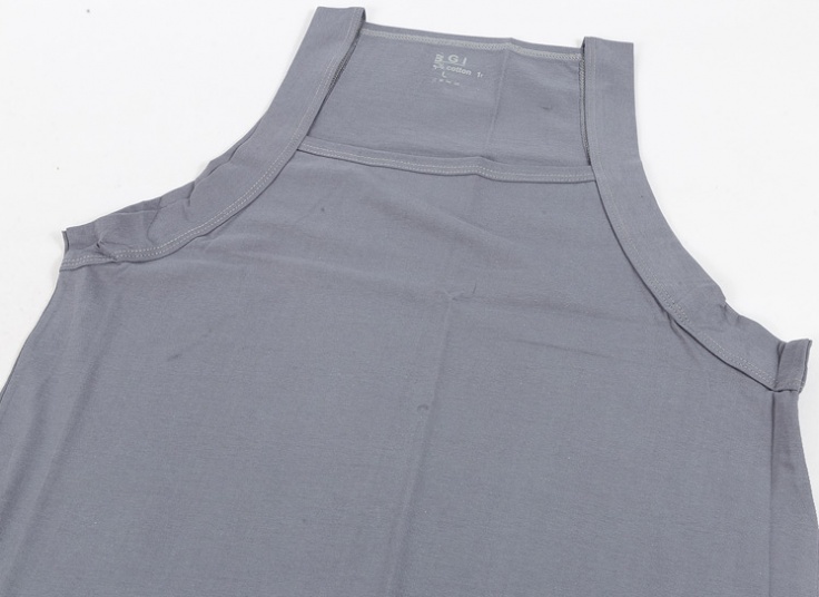 رکابی یقه خشتی سوپر پنبه BGI