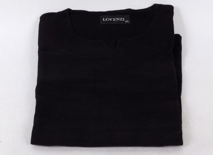 بلوز آستین بلند یقه کوبایی Lovenzi