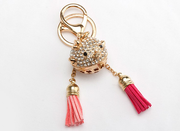 آویز کلید کریستالی Bird