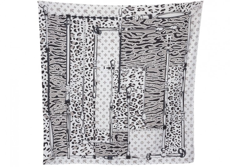 روسری ساتن ابریشم قواره دار Multi Brand